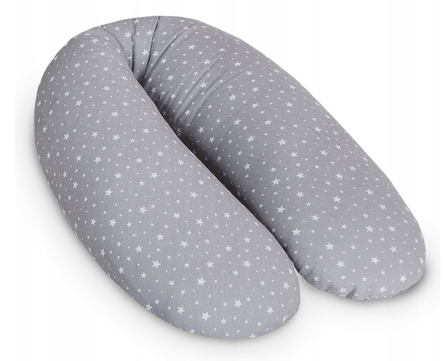 Ceba Baby perna de alaptat multifunctionala 3in1 Physio Multi, Grey Stars Imagine principală a produsului