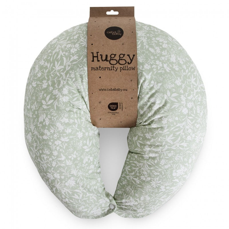 Ceba Baby perna de alaptat multifunctionala Huggy Basic, Wildflowers
