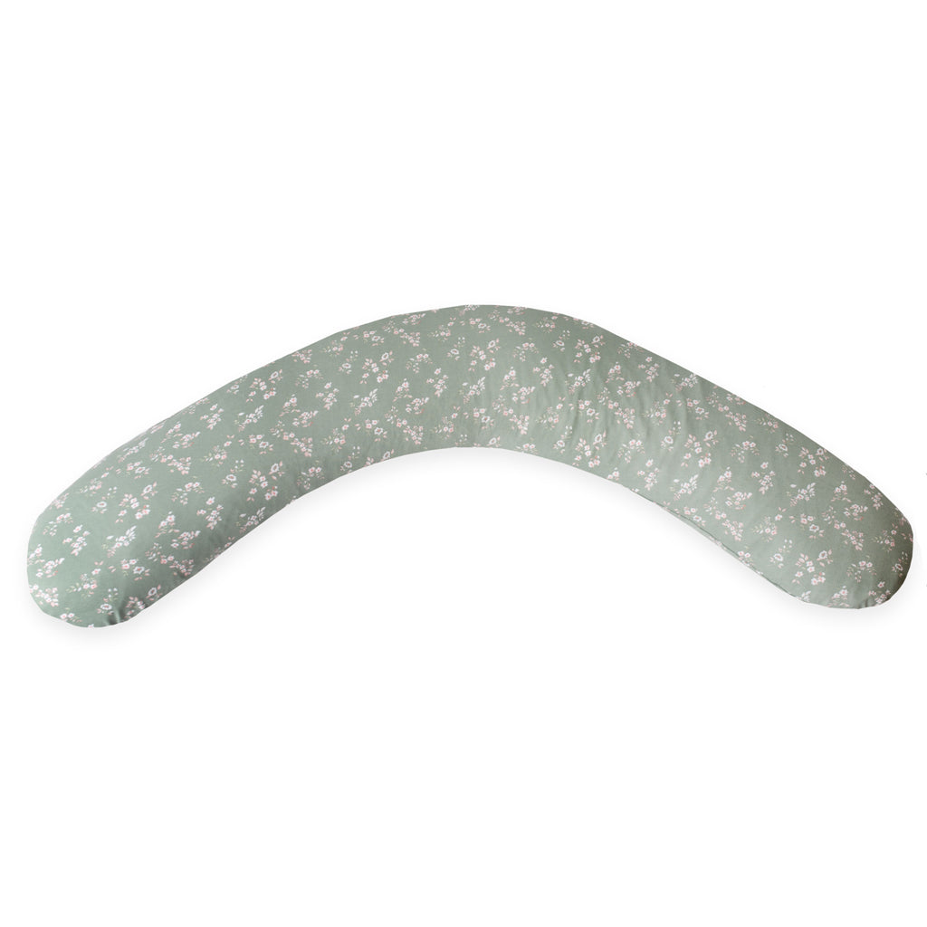 Ceba Baby perna de alaptat multifunctionala Physio Multi 190 cm Jersey Green Meadow
