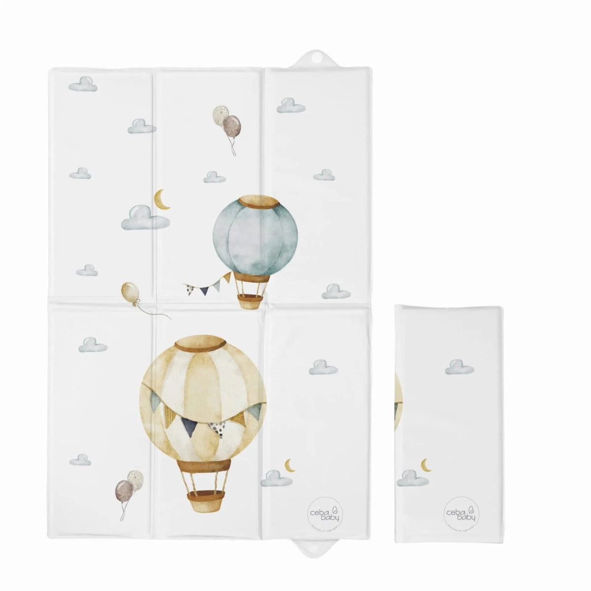 Ceba Baby saltea de infasat calatorie 40x60 cm Basic Balloons Imagine principală a produsului