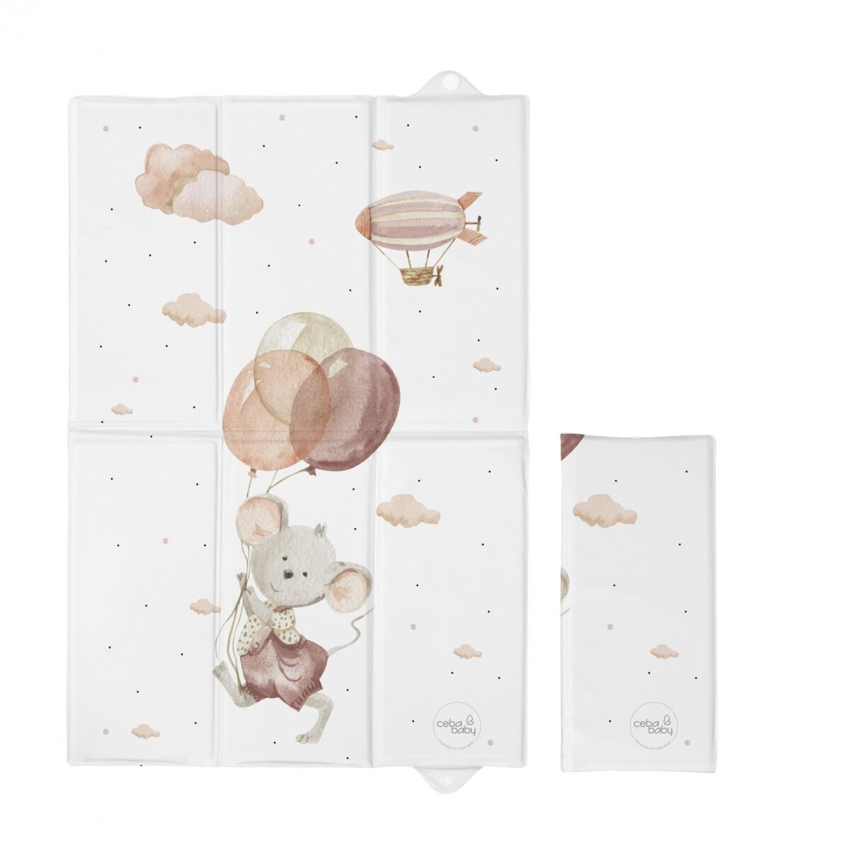 Ceba Baby saltea de infasat calatorie 40x60 cm Basic Mouse Imagine principală a produsului