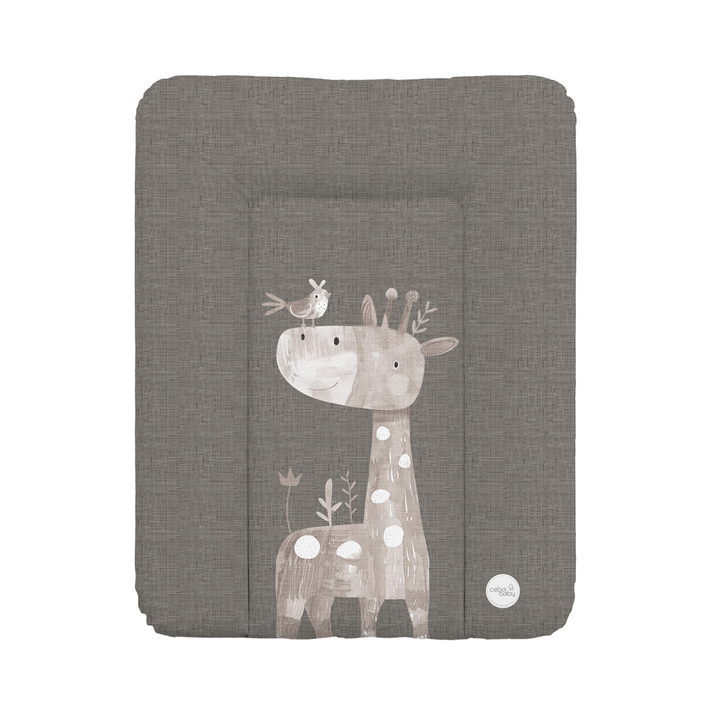 Ceba Baby saltea de infasat moale 50x70 cm Basic Friendly Giraffe