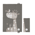 Ceba Baby saltea de infasat pentru calatorie 40x60 cm Basic Friendly Giraffe