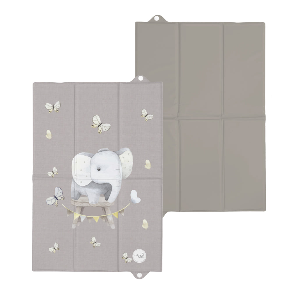Ceba Baby saltea de infasat pentru calatorie 40x60 cm Basic Little Elephant Imagine secundară a produsului