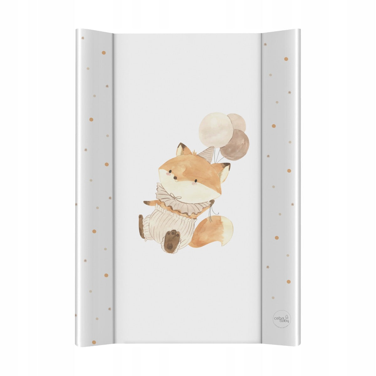 Ceba Baby saltea pentru infasat 70x50 cm Ultra Light Fox with balloons