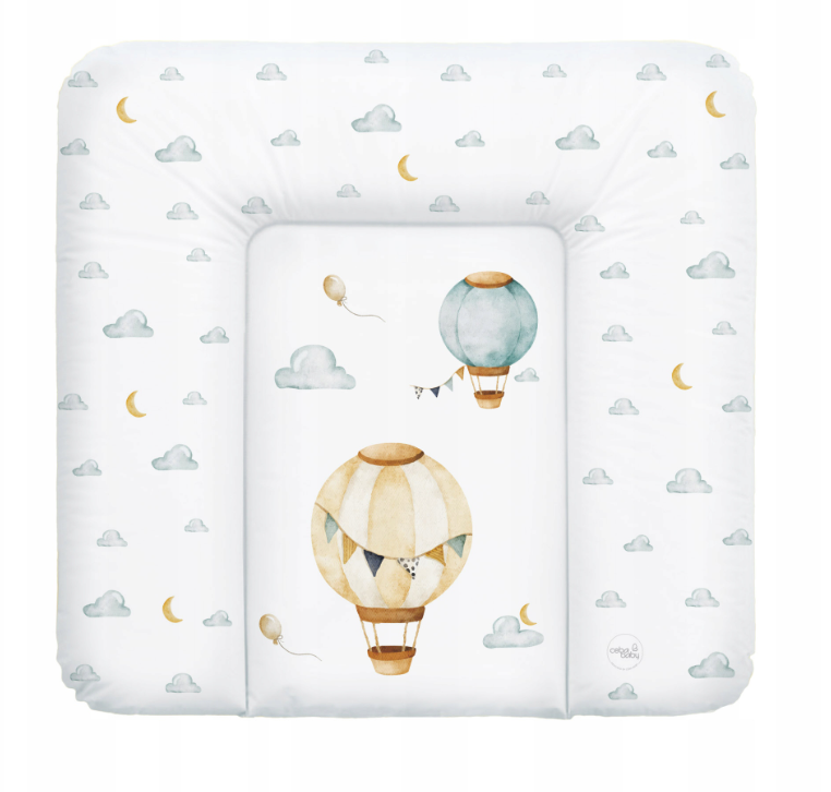 Ceba Baby saltea pentru infasat moale 75x72 cm Basic Balloons Imagine principală a produsului