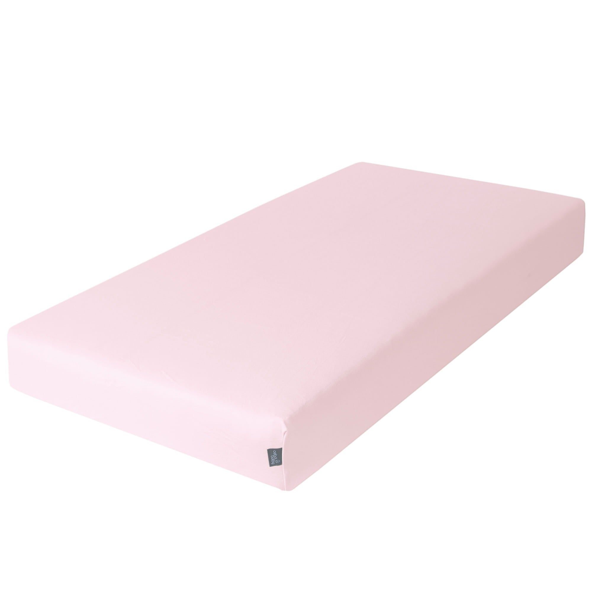 Ceba Baby cearsaf cu elastic 120x60 cm, Roz