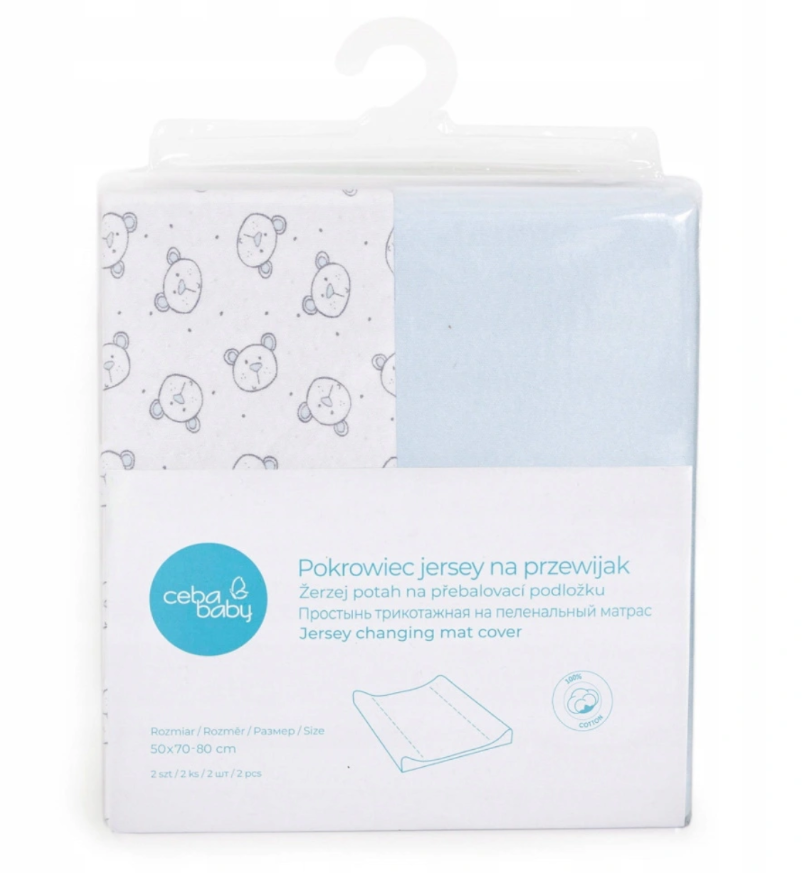 Ceba Baby husa saltea de infasat 50x70-80 set de 2 buc,01