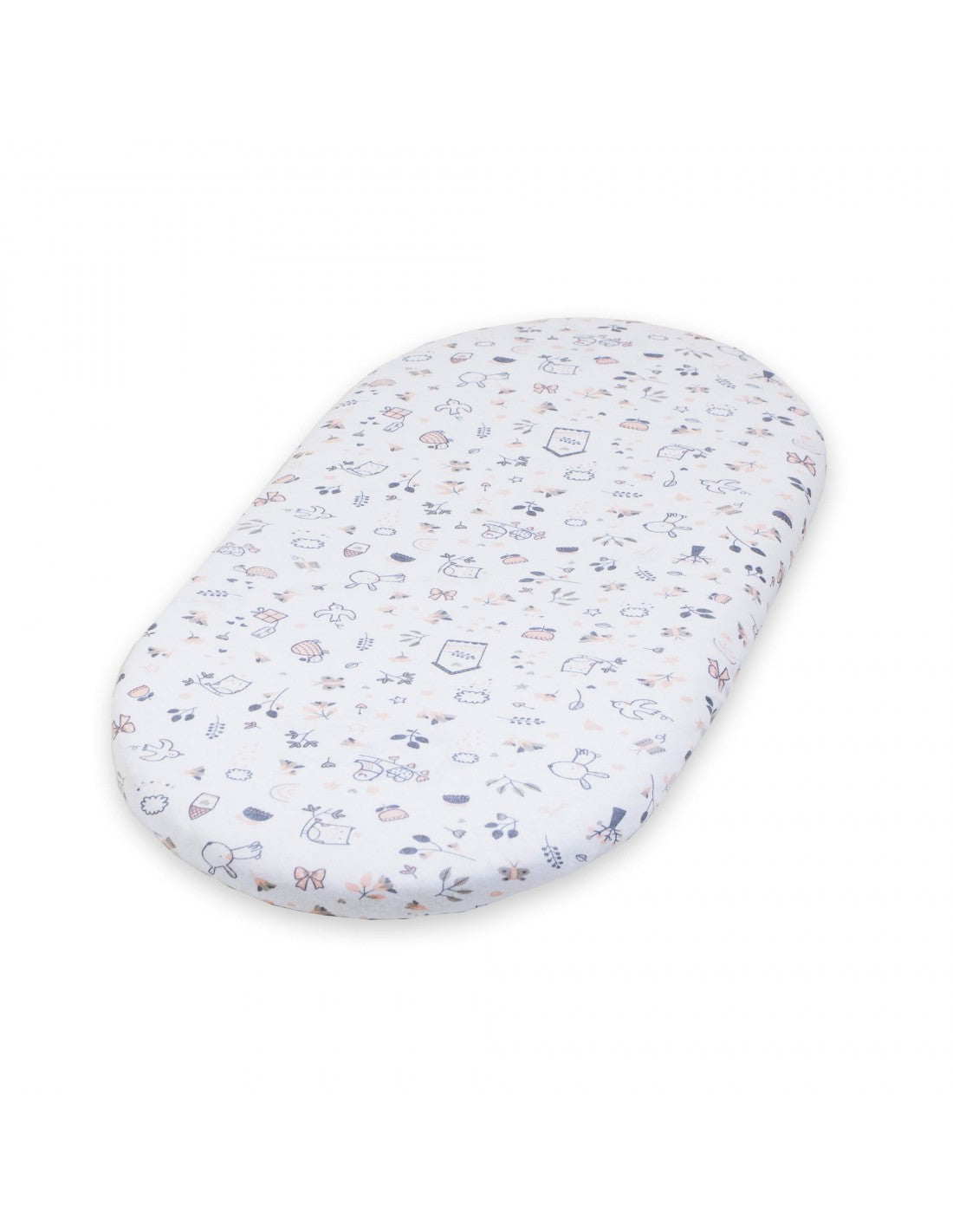 Ceba Baby husa saltea landou 2 buc, Pink-Bird World 01