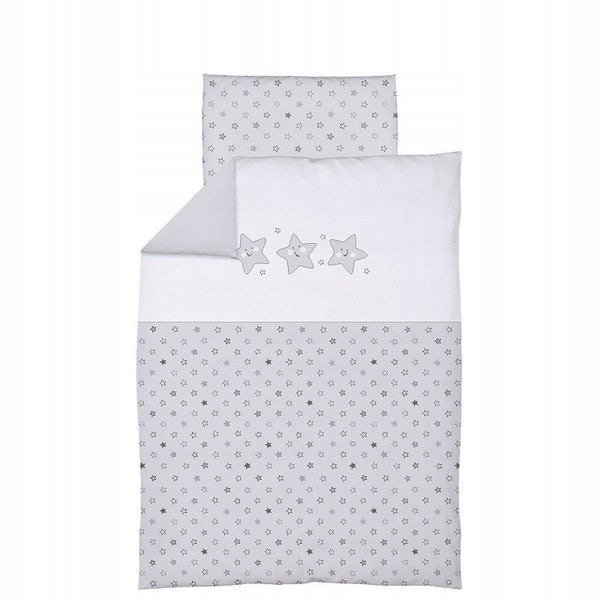 Ceba Baby lenjerie pat 2 piese, Stelute bej  