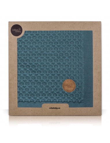 Ceba Baby patura bebelusi 90x90 cm in cutie cadou 0m+  02