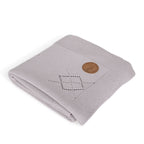 Ceba Baby patura bebelusi 90x90 cm 0m+, Romby Gri 01