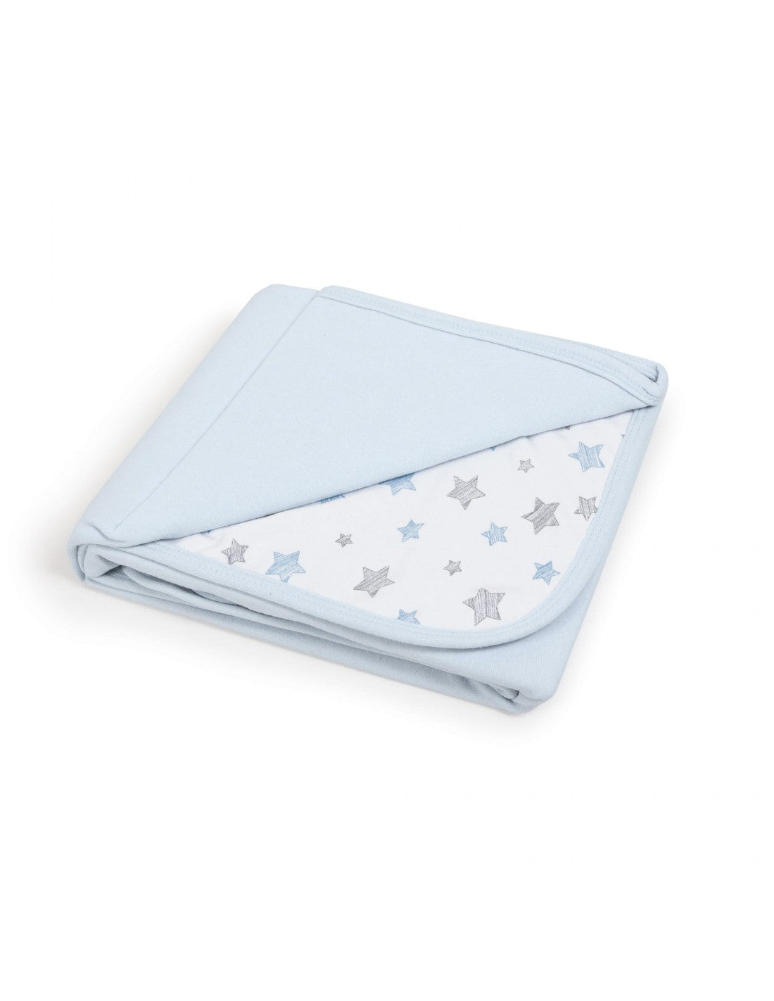 Ceba Baby patura cu doua fete 90x100 cm 0m+, Blue Star 01