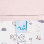 Ceba Baby patura cu doua fete 90x100 cm 0m+
