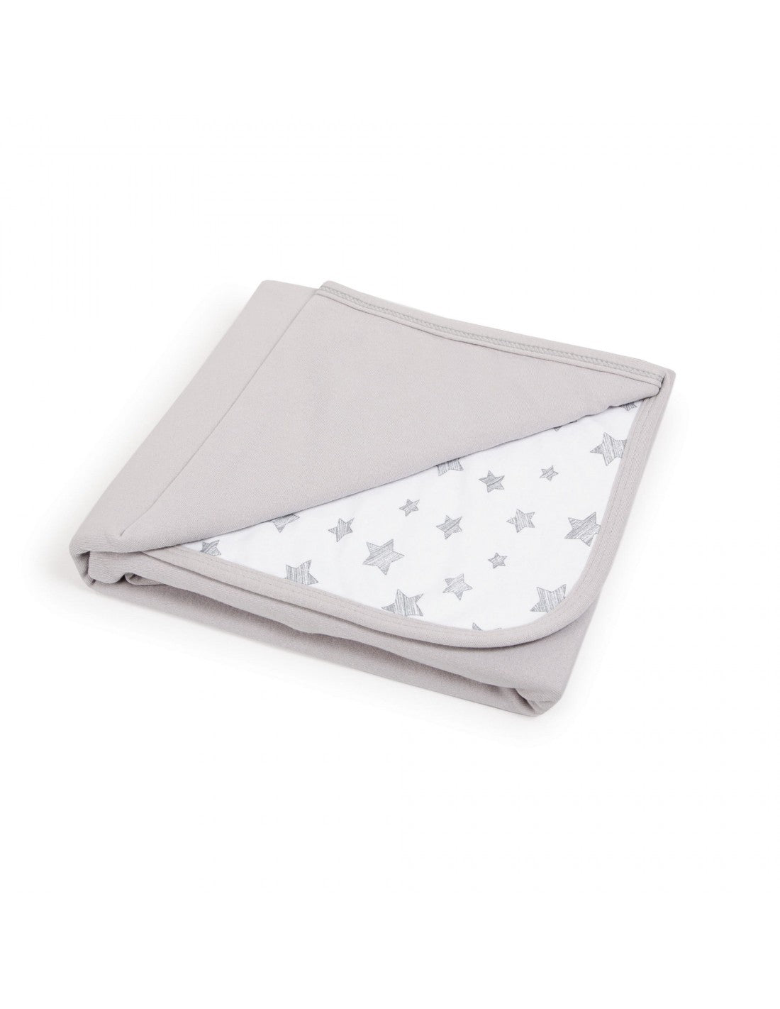 Ceba Baby patura cu doua fete 90x100 cm 0m+, Light Grey 01 Imagine principală a produsului