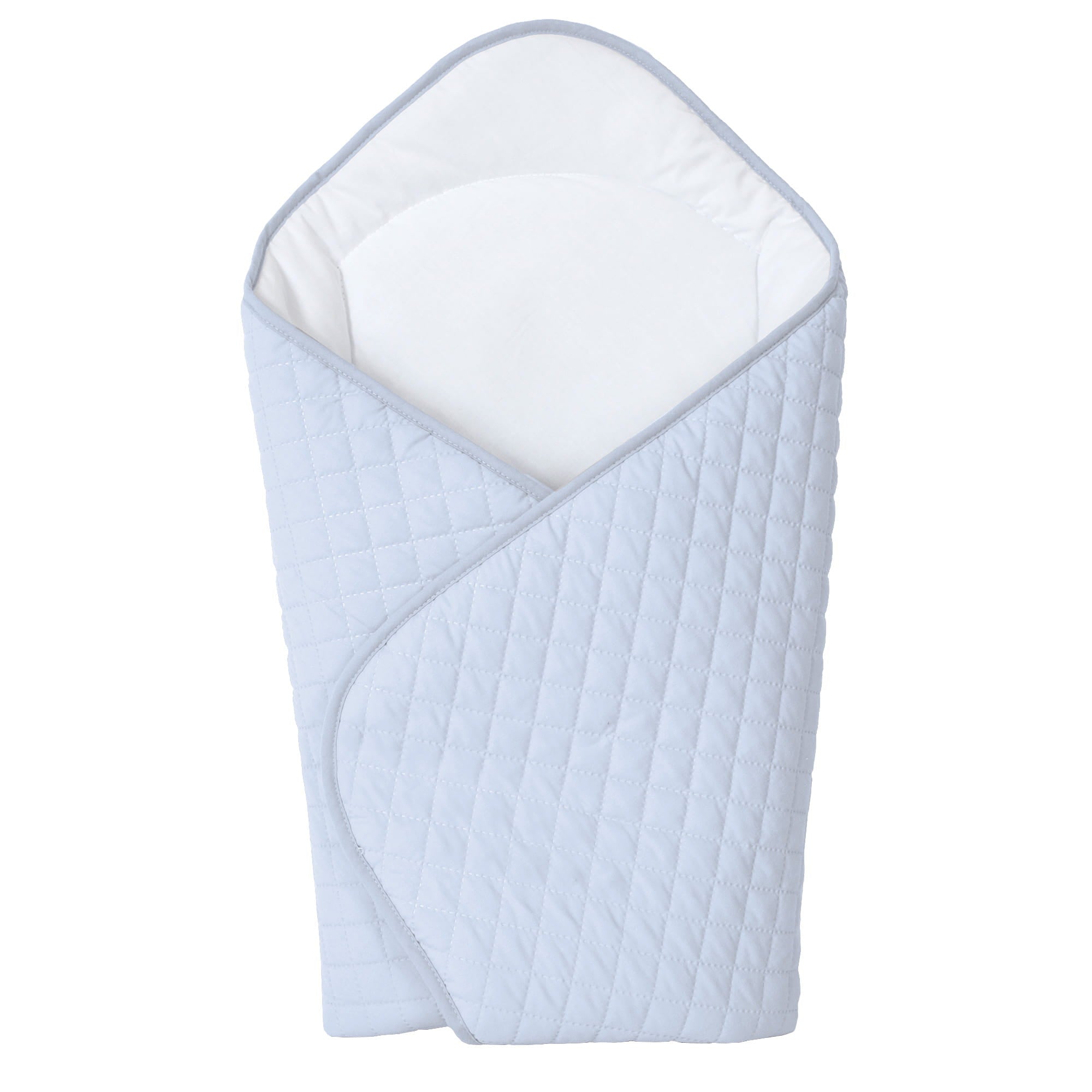 Ceba Baby patura tip port bebe 78x78 cm 0m+ Caro Albastru 