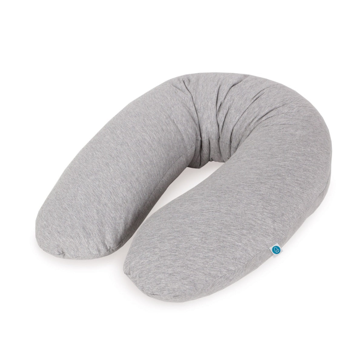 Ceba Baby perna de alaptat multifunctionala 3in1 Physio Multi, Jersey Melange Light grey Imagine principală a produsului