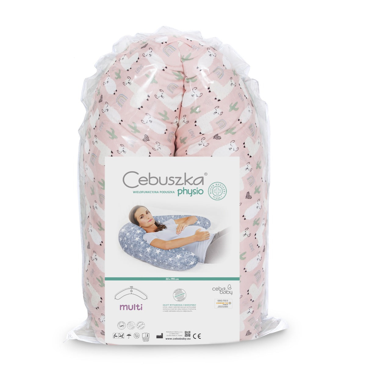 Ceba Baby perna de alaptat multifunctionala 3in1 Physio Multi
