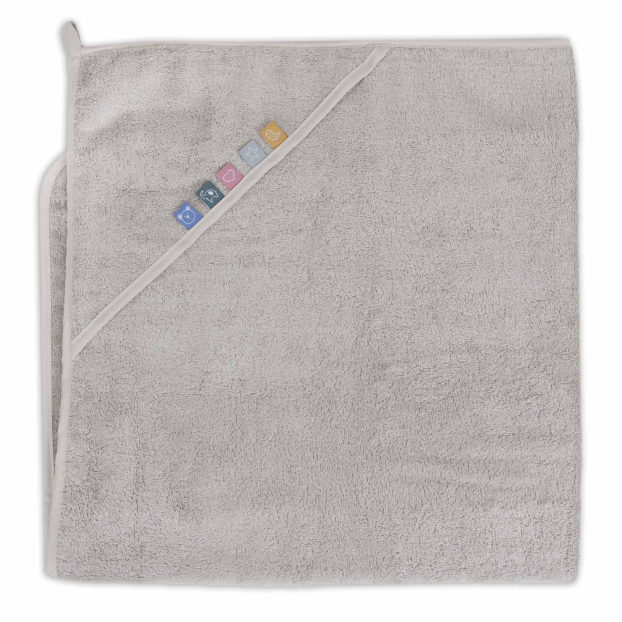 Ceba Baby prosop de baie 100x100 cm, Ecovero Moonbeam 01