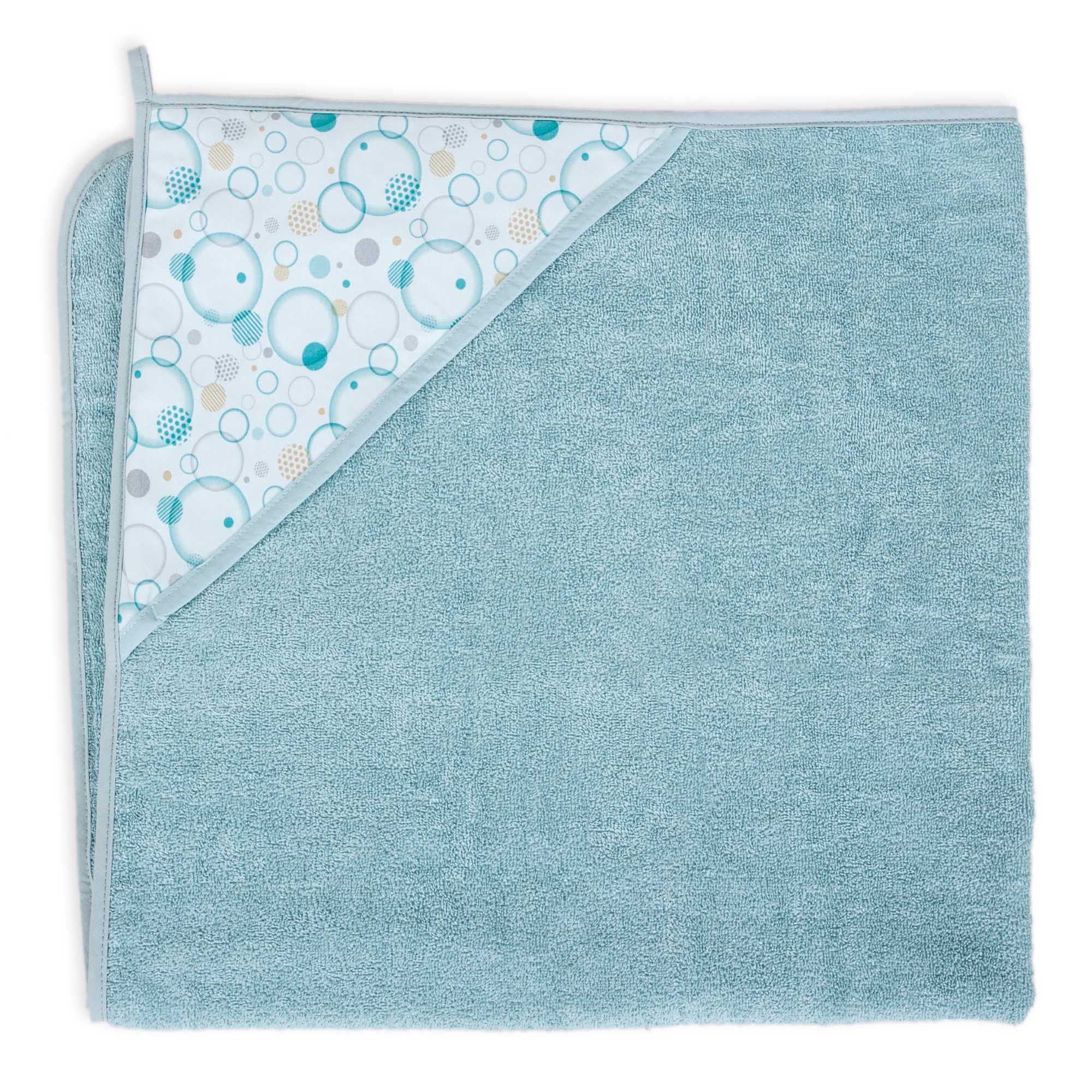 Ceba Baby prosop de baie 100x100 cm, Printed Line Bubbles 01