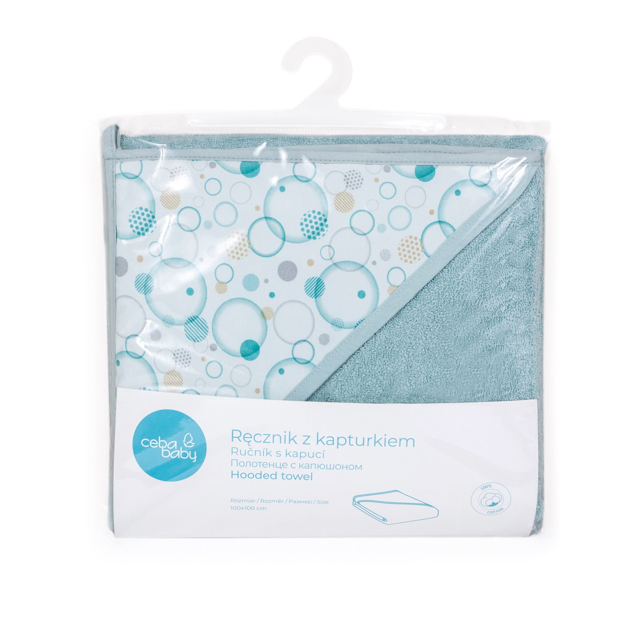 Ceba Baby prosop de baie 100x100 cm