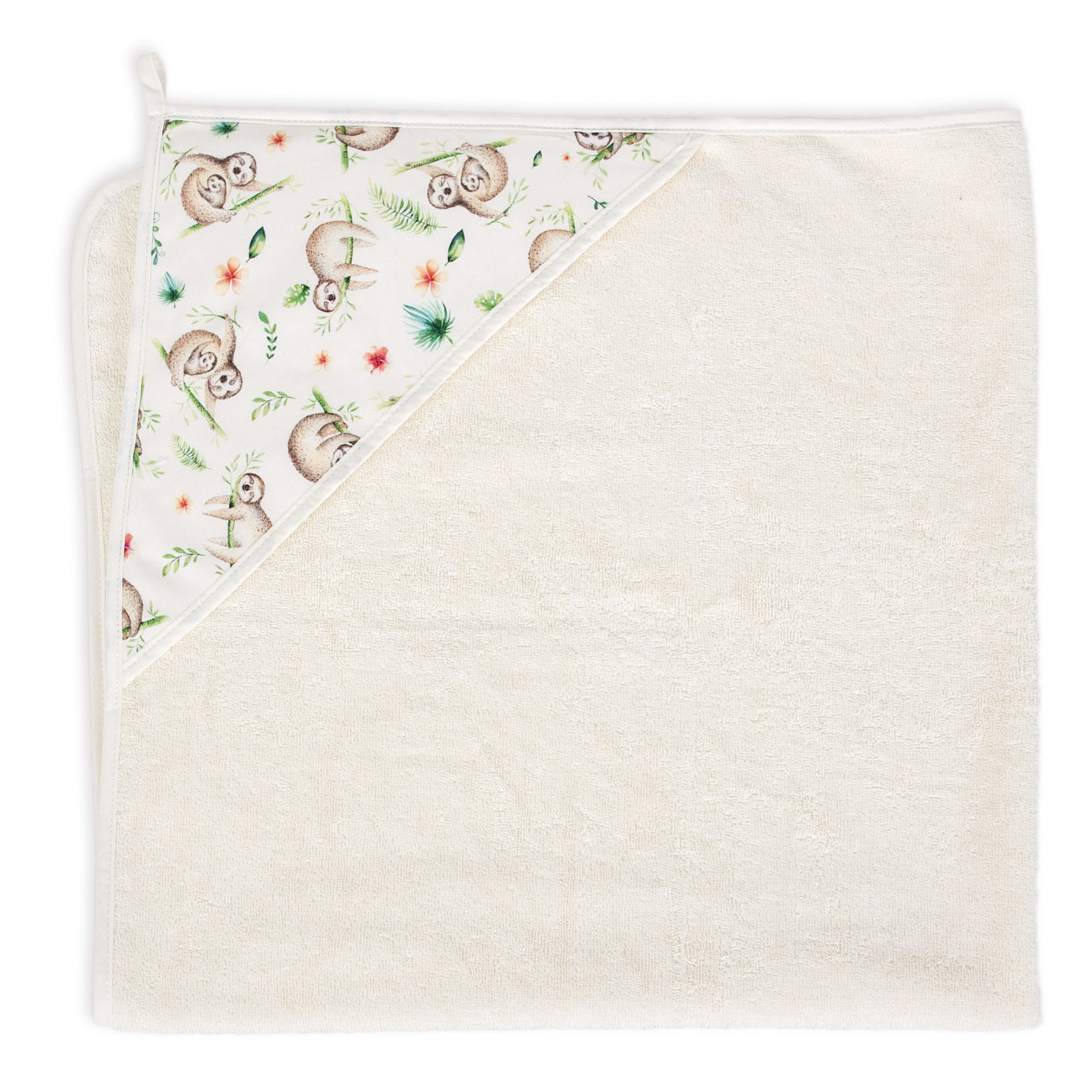 Ceba Baby prosop de baie 100x100 cm, Printed Line Lazy 01
