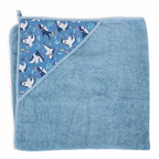 Ceba Baby prosop de baie 100x100 cm, Printed Line Shark 01