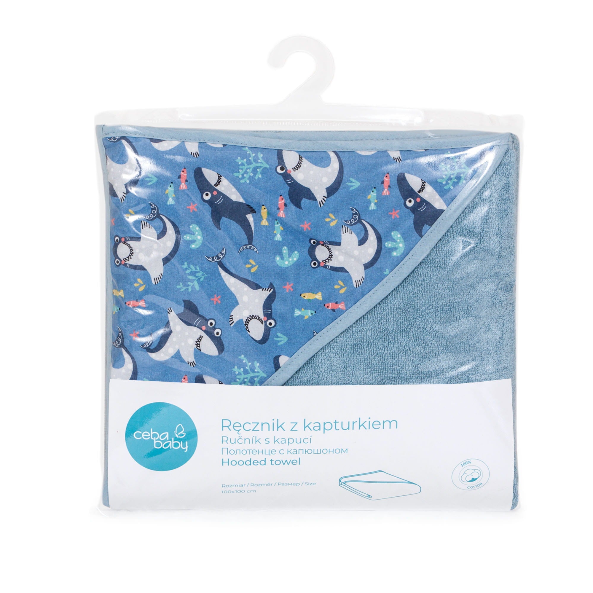 Ceba Baby prosop de baie 100x100 cm