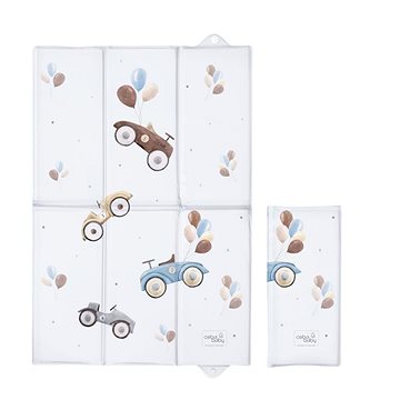 Ceba Baby saltea de infasat calatorie 40x60 cm Retro Cars