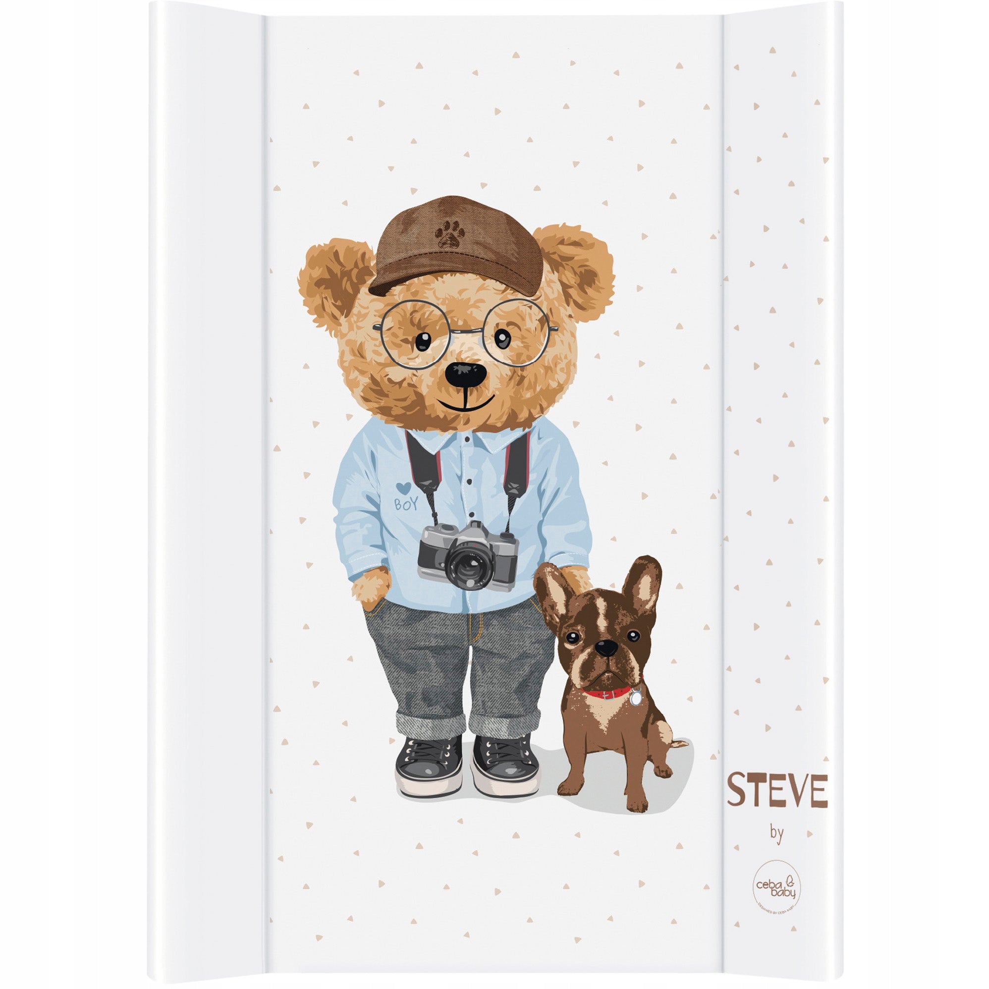 Ceba Baby saltea pentru infasat 70x50 cm Comfort, Fluffy Puffy Imagine principală a produsului