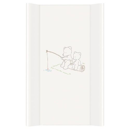 Ceba Baby saltea pentru infasat 70x50 cm Comfort,  Papa Bear Alb Imagine principală a produsului