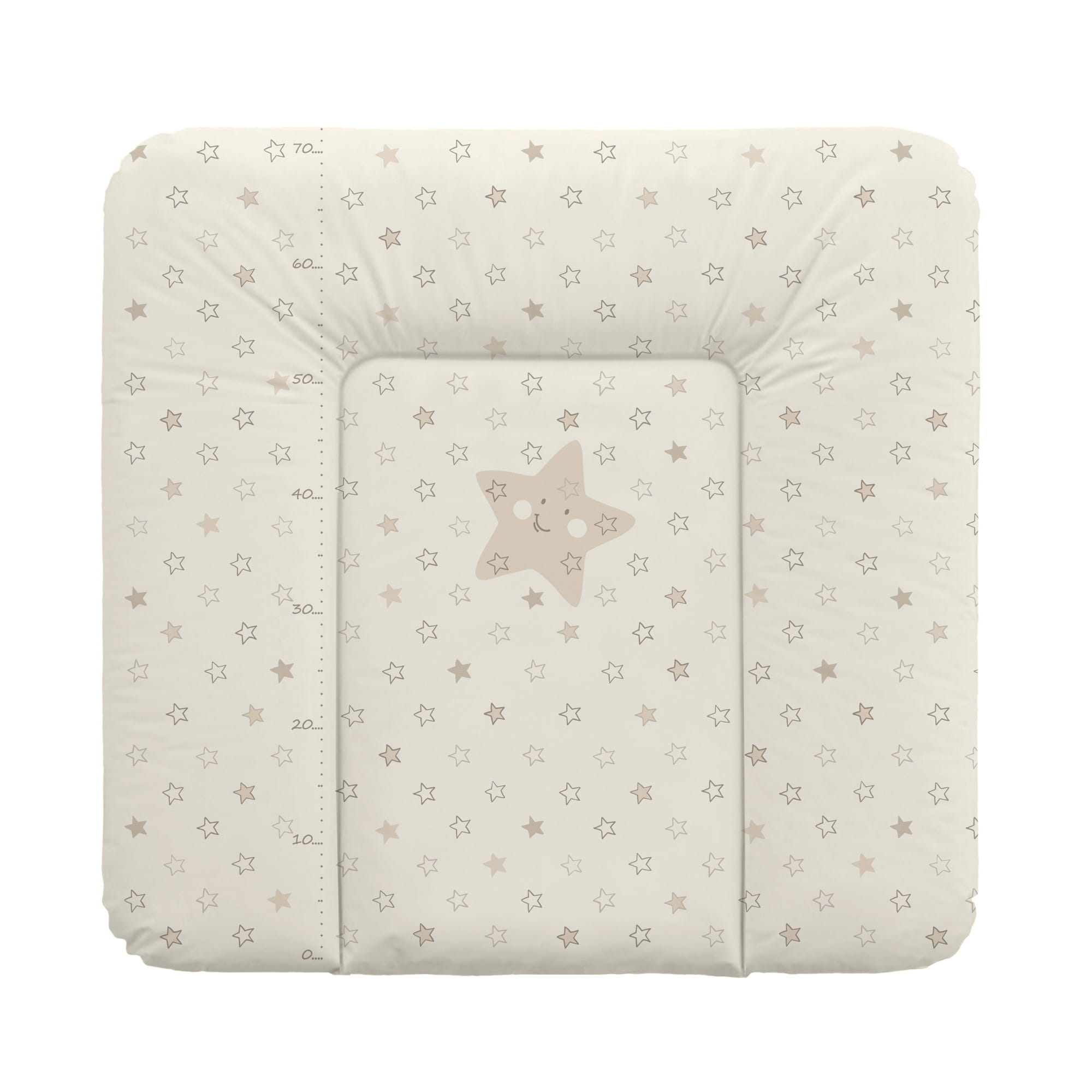 Ceba Baby Saltea pentru infasat moale 75x72 cm, Stelute Bej Imagine principală a produsului