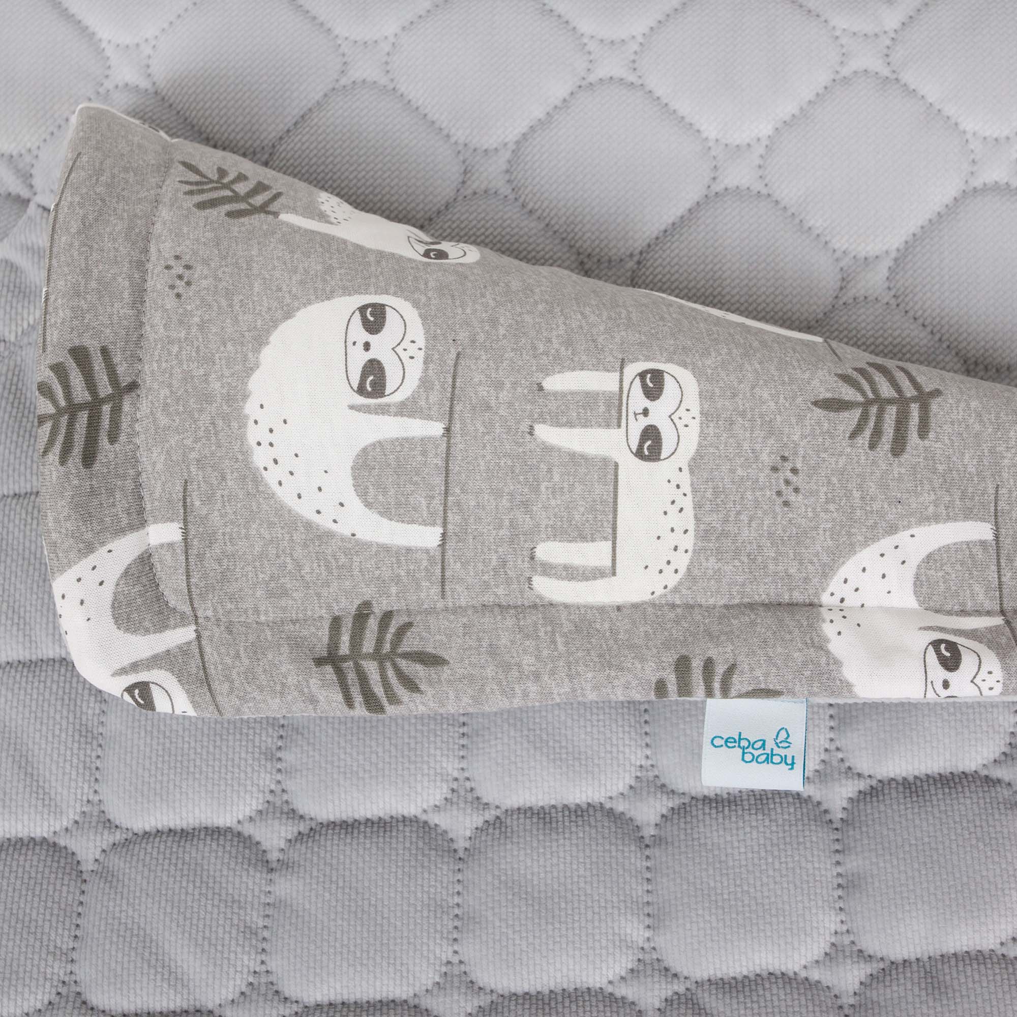 Ceba Baby set plapuma 75x100 si perna 30x40