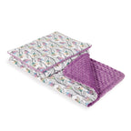 Ceba Baby set plapuma 75x100 si perna 30x40, Flower Power 01