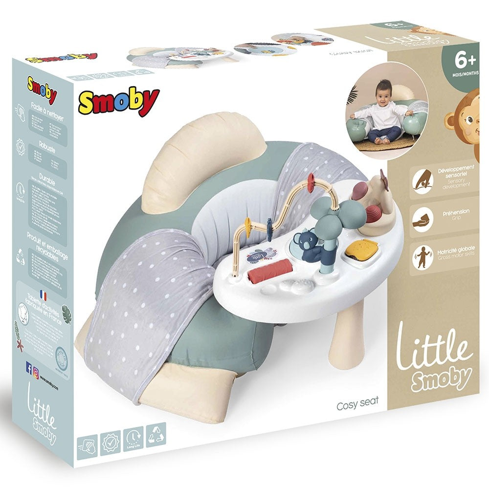 Smoby centru de activitati Cotoons Cosy 6m+, Verde