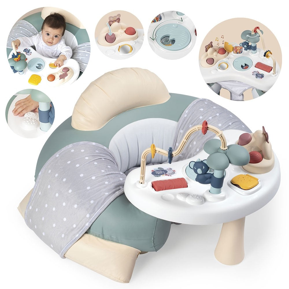 Smoby centru de activitati Cotoons Cosy 6m+, Verde