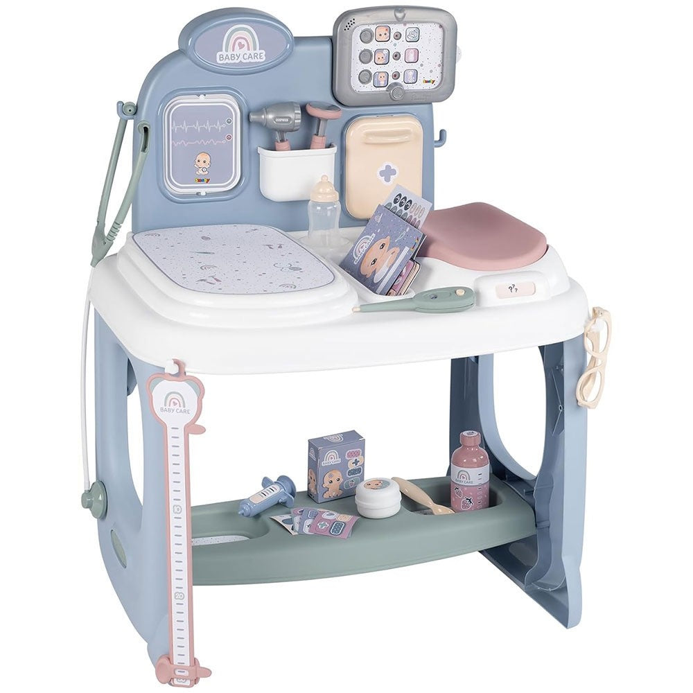 Smoby jucarie Centru de ingrijire Baby Care Center 3 ani+ Albastru Imagine principală a produsului