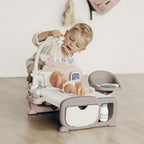 Smoby jucarie Centru de ingrijire Baby Nurse Cocoon Nursery 3 ani+ Crem