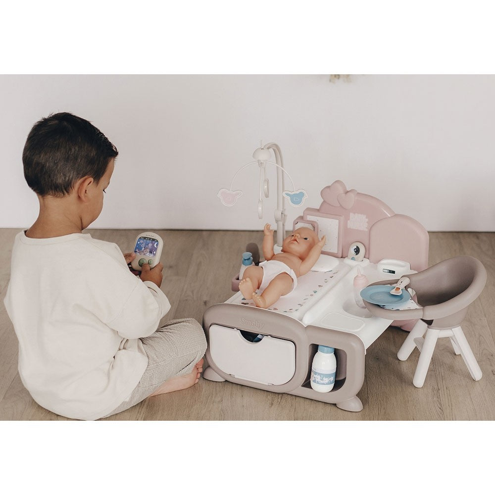 Smoby Centru de ingrijire pentru papusi Baby Nurse Cocoon Nursery 3 ani+ 