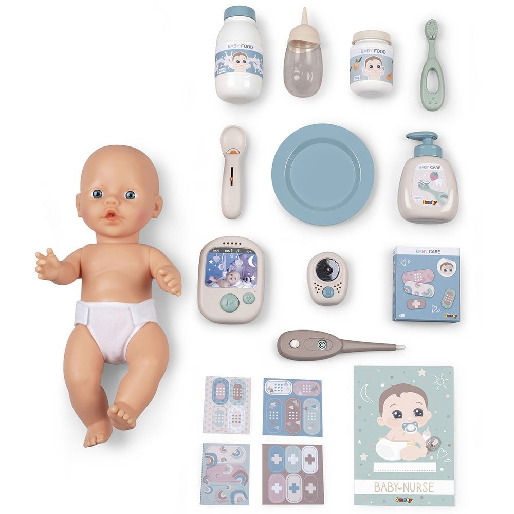 Smoby Centru de ingrijire pentru papusi Baby Nurse Cocoon Nursery 3 ani+ 