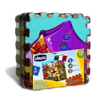 Chicco Covor tip puzzle 93 x 93 cm pentru 12m+  Candy village