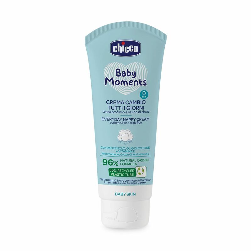 Chicco Baby Moments crema protectie zilnica pentru fese 0m+ 100 ml Imagine principală a produsului