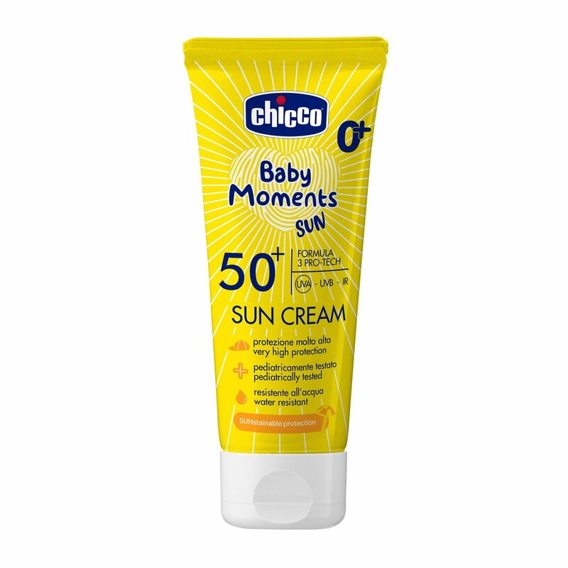 Chicco Baby Moments Sun crema protectie solara UVA UVB si IR SPF 50+ 75 ml