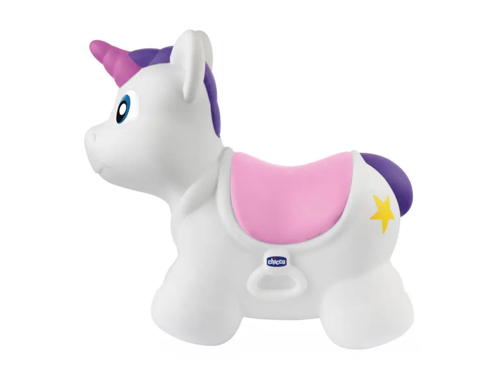 Chicco balansoar gonflabil Rodeo 2-5 ani Unicorn Roz