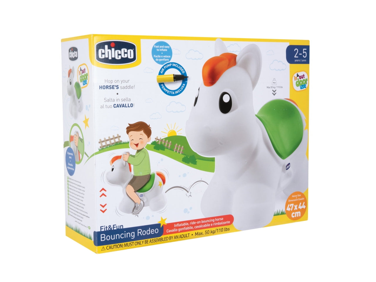 Chicco balansoar gonflabil Rodeo 2-5 ani