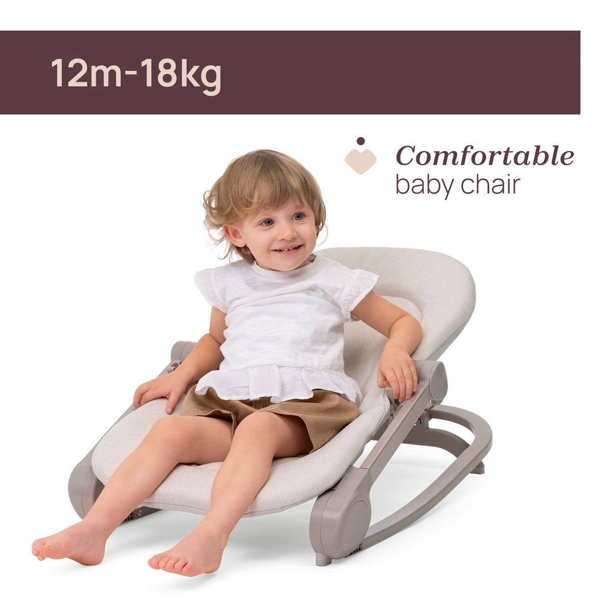 Chicco balansoar Magia Baby cu bara de jucarii 0-18 kg Vanilla