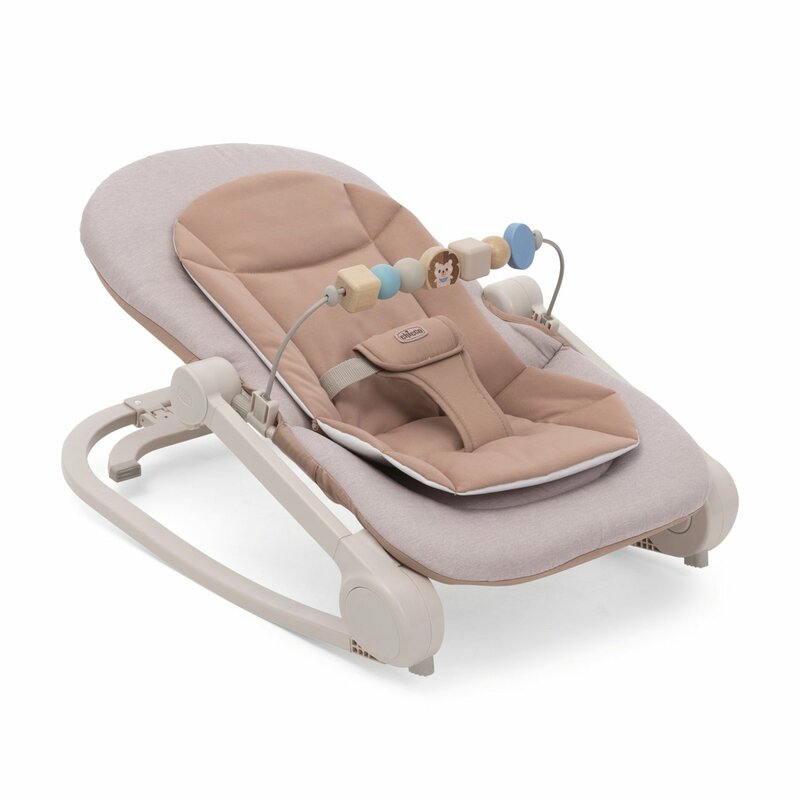 Chicco balansoar Magia Baby cu bara de jucarii 0-18 kg Terracotta Imagine principală a produsului