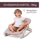 Chicco balansoar Magia Baby cu bara de jucarii 0-18 kg Coal