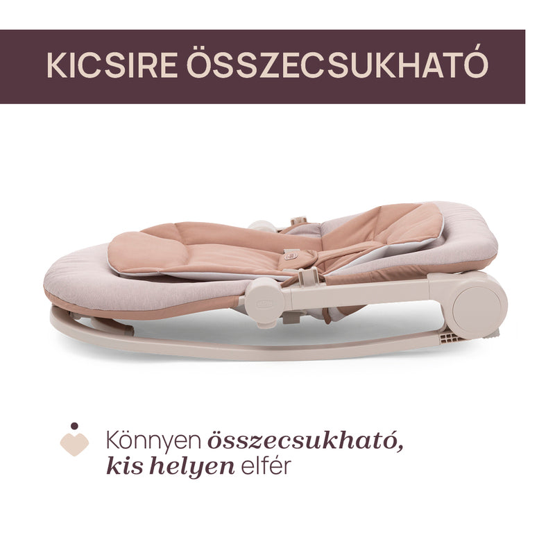 Chicco balansoar Magia Baby cu bara de jucarii 0-18 kg Coal Imagine secundară a produsului