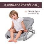Chicco balansoar Mia Baby cu vibratii si muzica 0-18 kg Pebble